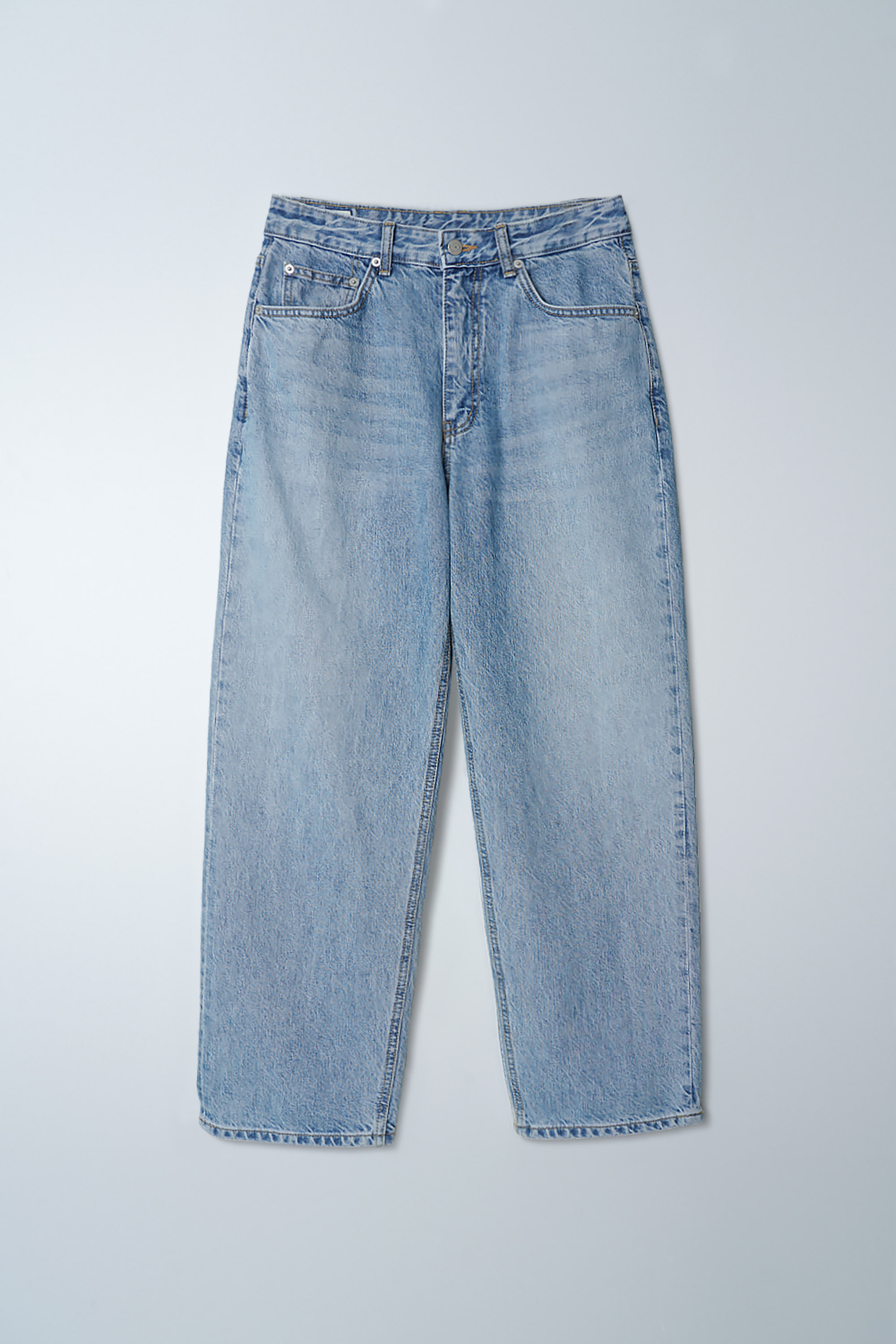 2ND] 5PK WIDE TAPERED DENIM PANTS - LIGHT BLUE - INTHERAW