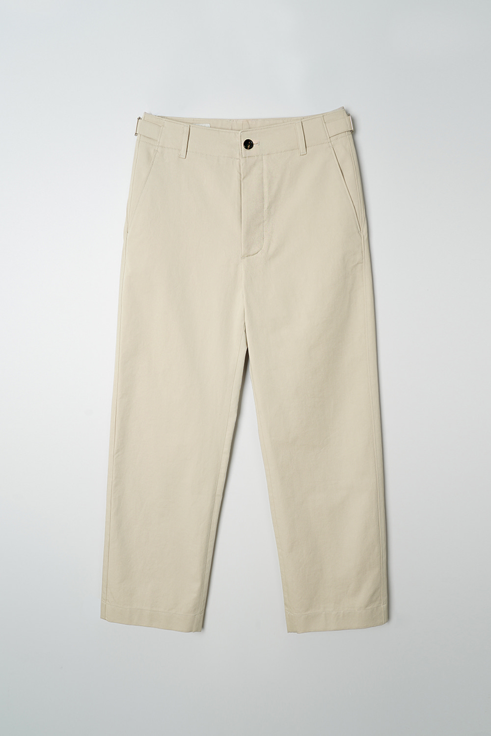 22AW OFFICER CHINO PANTS - LIGHT BEIGE