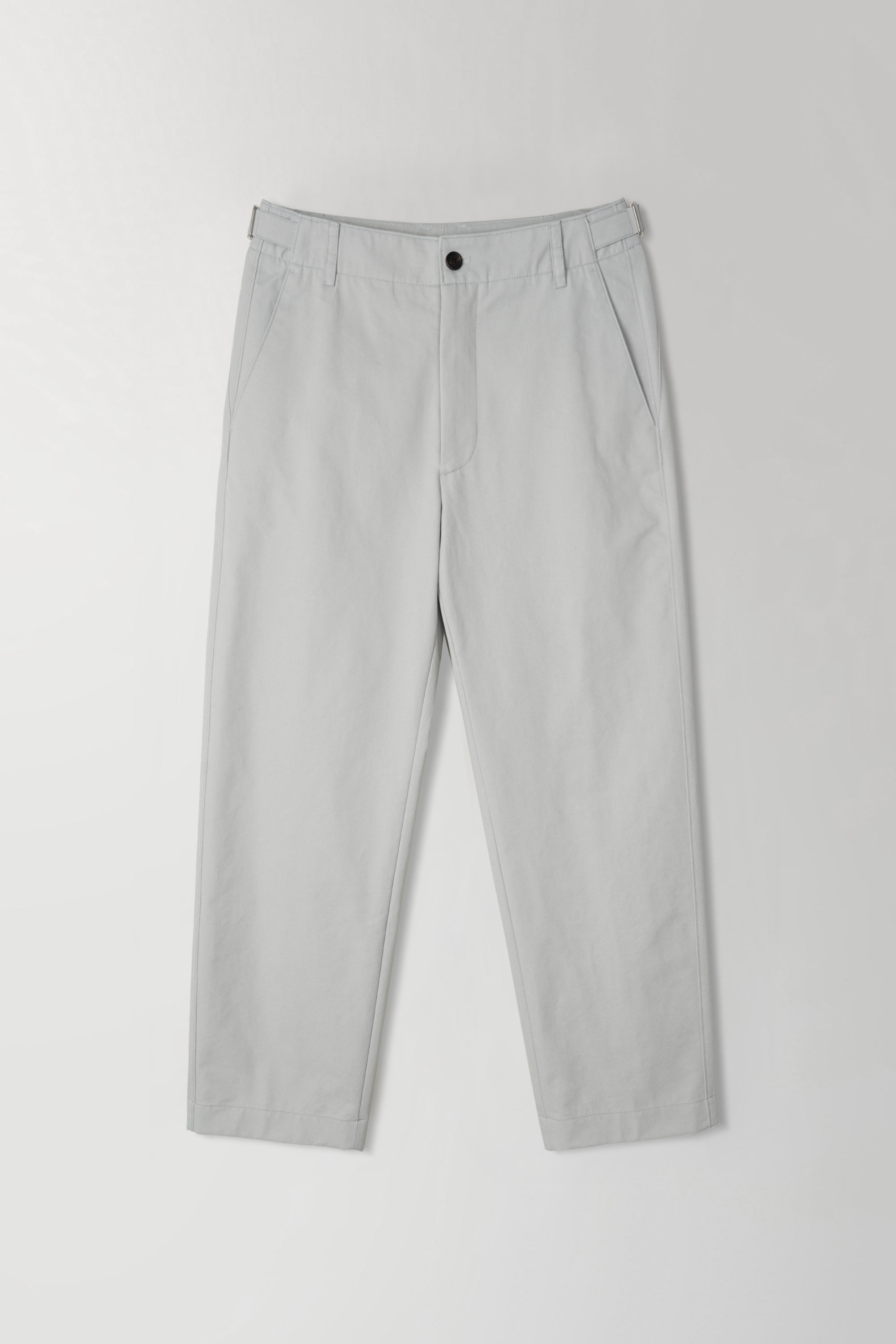 OFFICER CHINO PANTS (TYPE2) - SILVER GREY