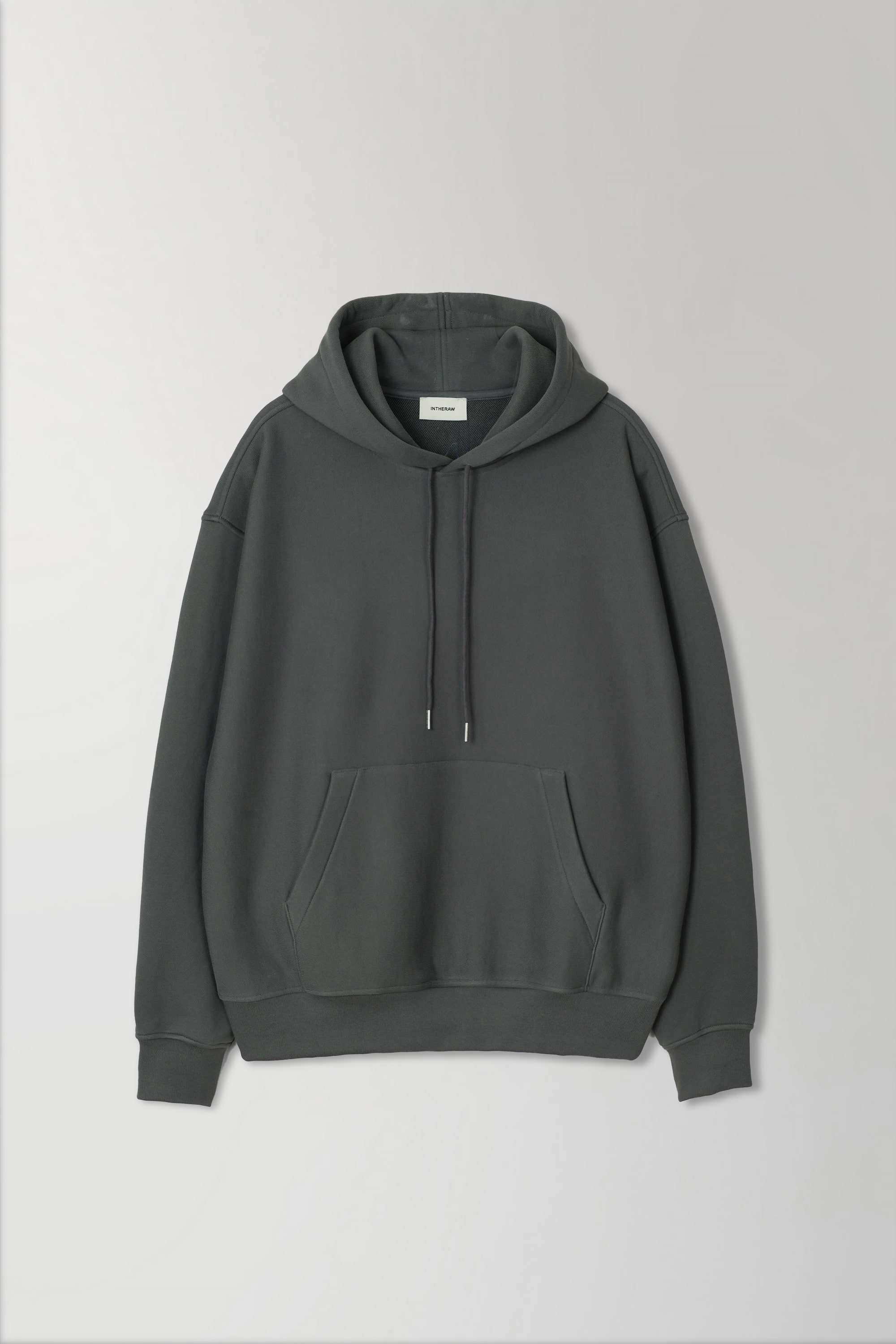 ESSENTIAL SWEAT PARKA - CHARCOAL